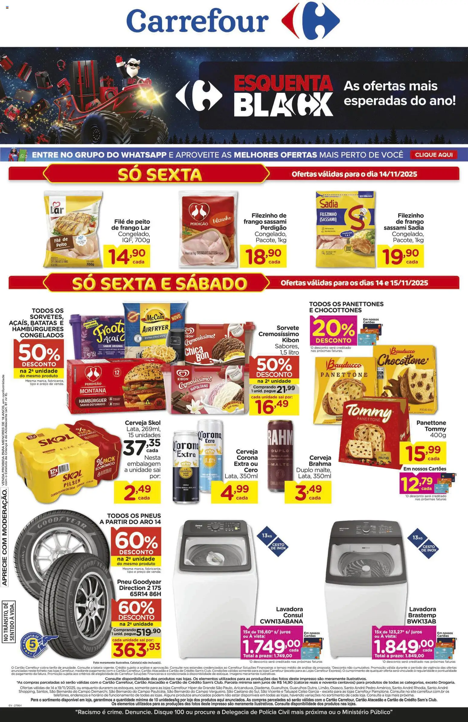 Carrefour Black Friday - página 1- válido a partir de 14/11/2025
