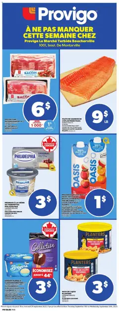 Preview Provigo weekly flyer / circulaire valid from Sep 18, 2025