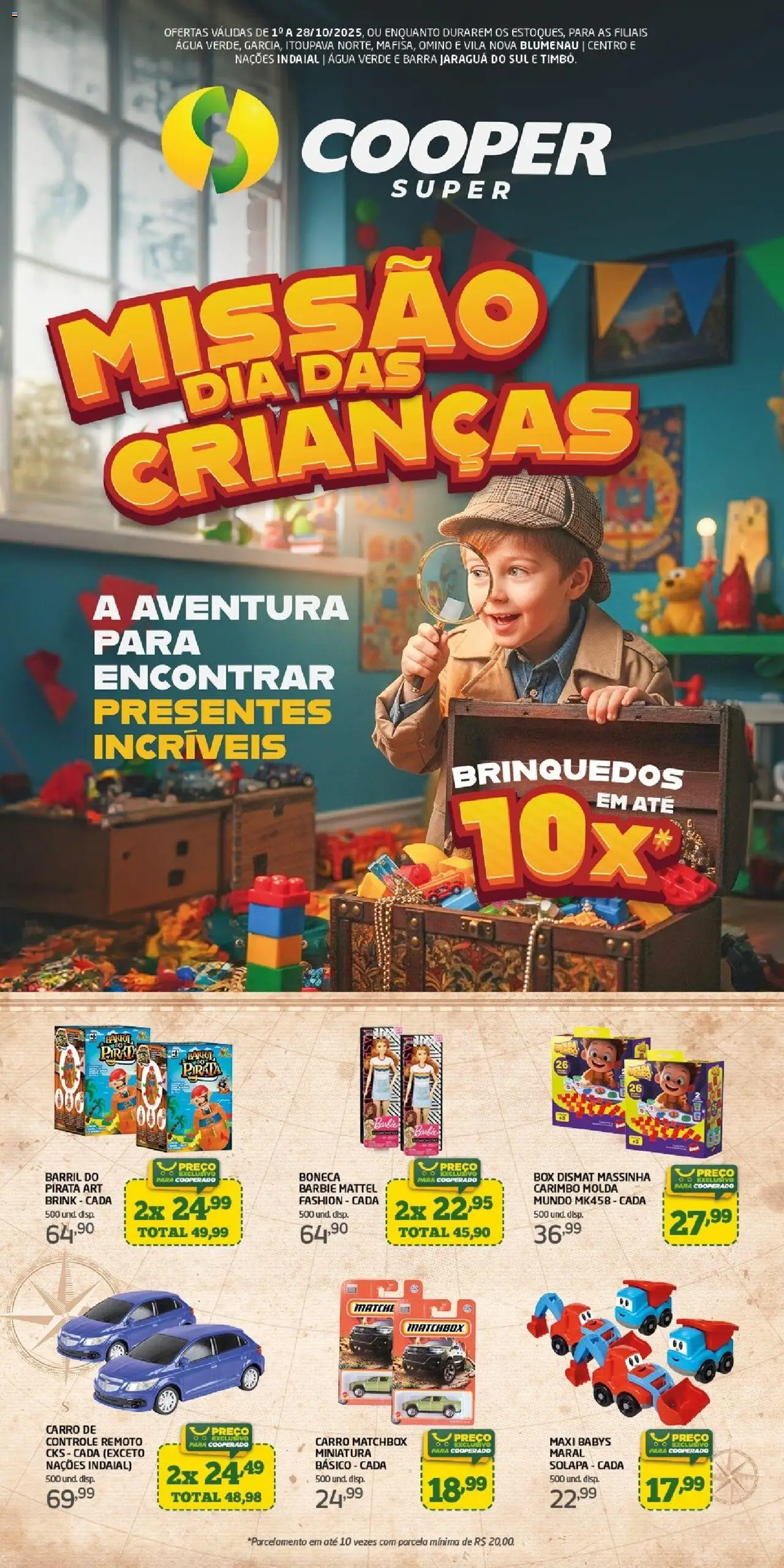 Cooper - Ofertas Especial Dia das Crianças - página 1- válido a partir de 01/10/2025
