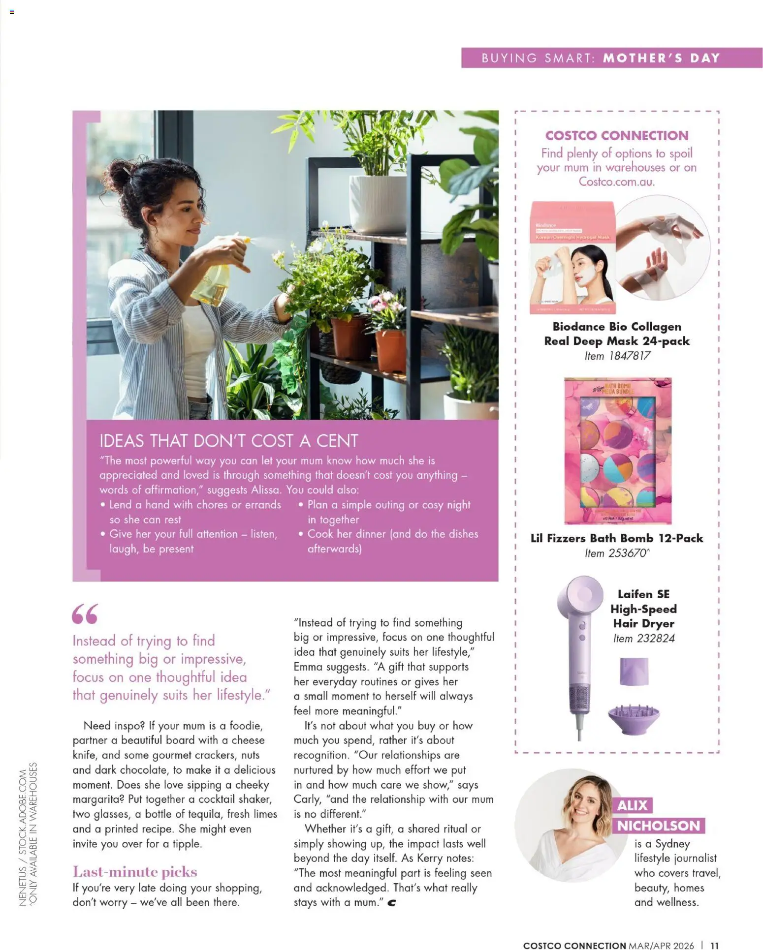 Costco catalogue  - page 11- valid from 01/03/2026