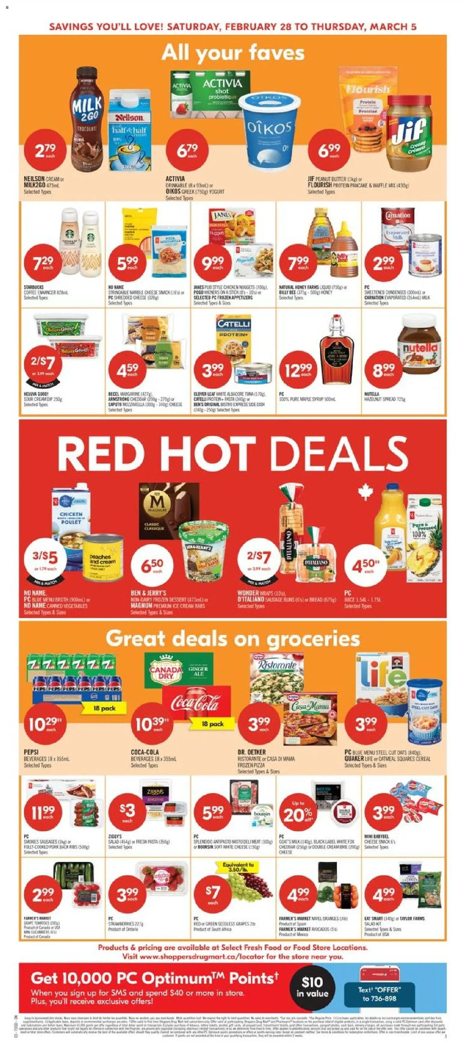 Shoppers weekly flyer / circulaire - page 5- valid from Feb 27, 2026