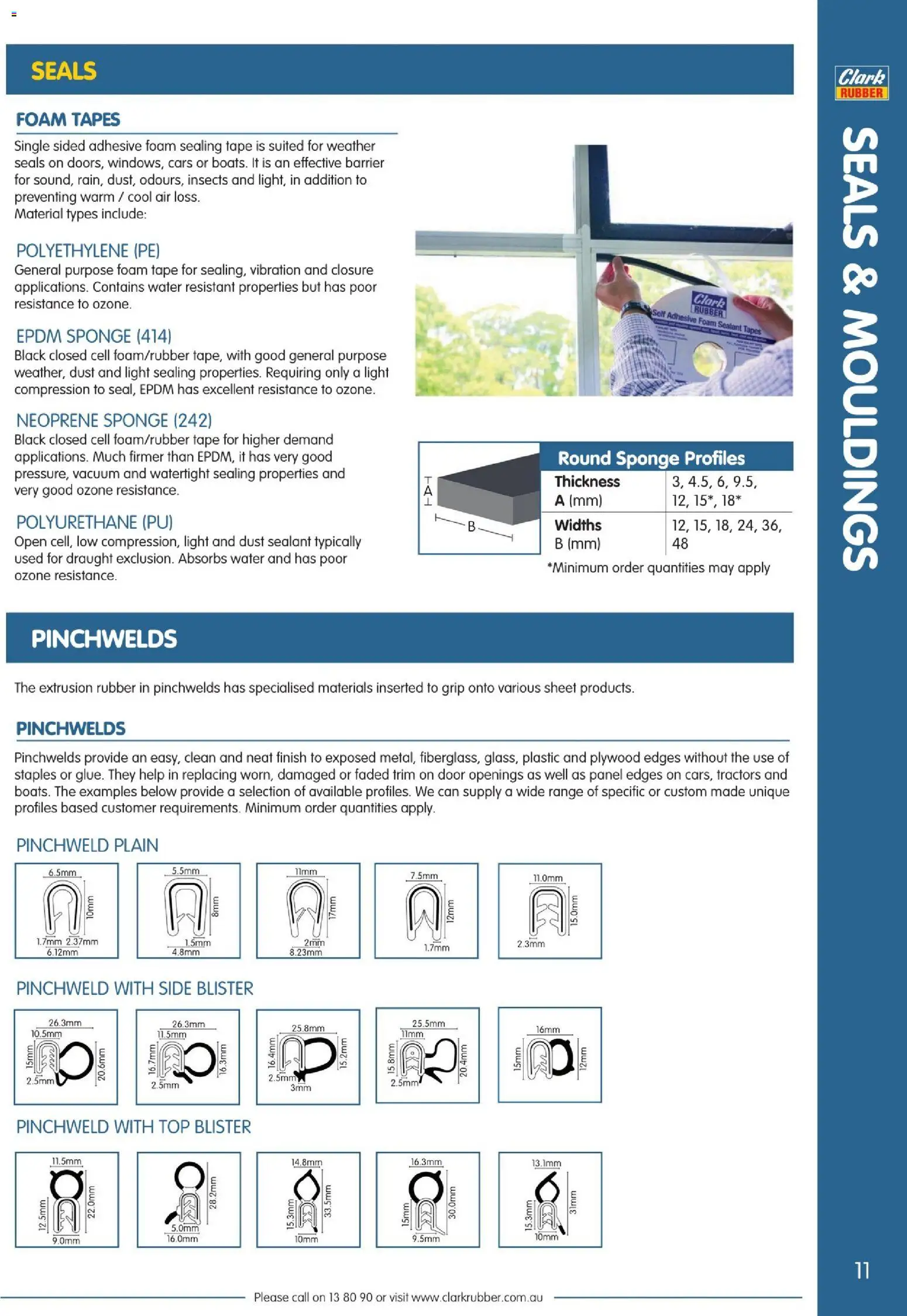 Clark Rubber catalogue  - page 11- valid from 02/04/2026