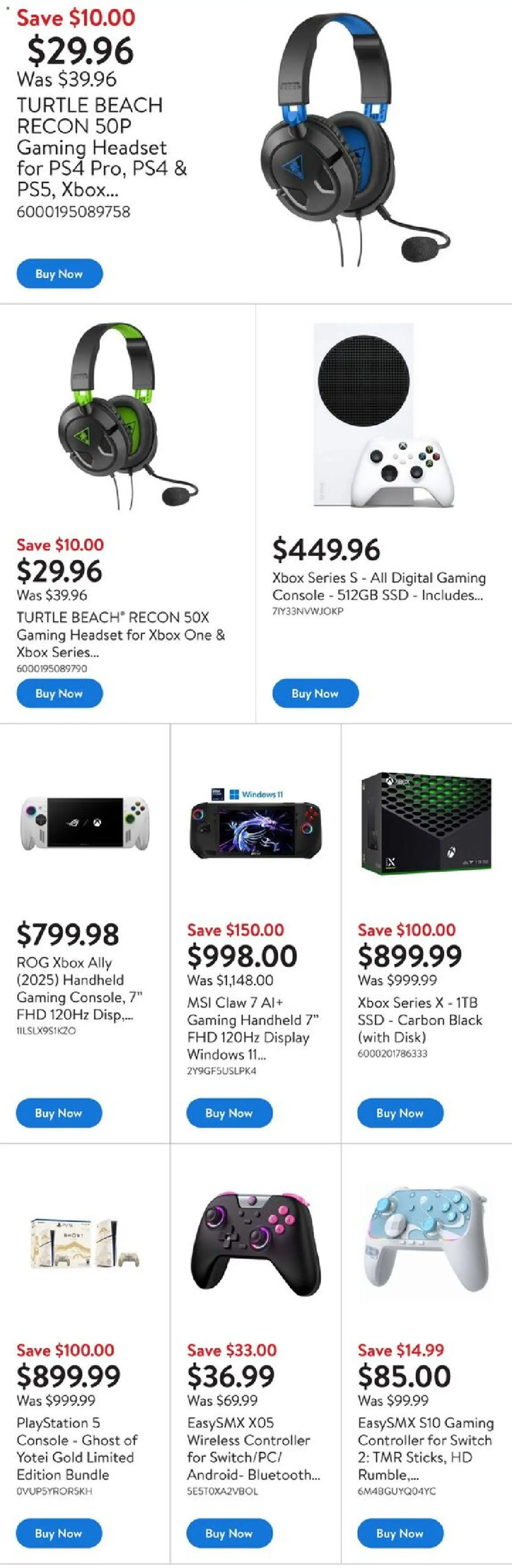 Walmart - Extended Aisle - page 4- valid from Nov 6, 2025