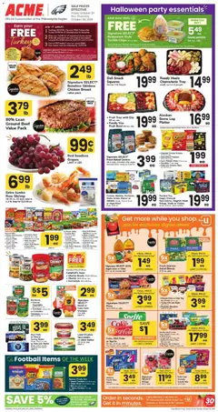 Preview Acme Weekly Ad valid from 10/24/2025