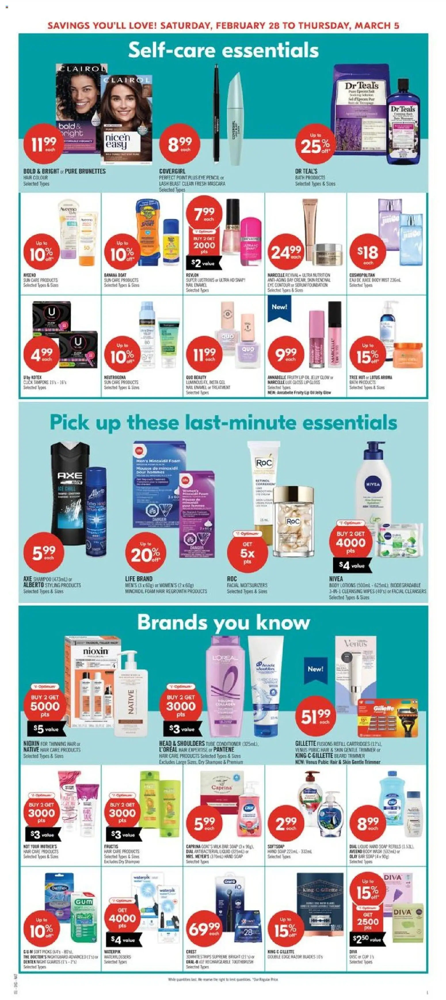 Shoppers weekly flyer / circulaire - page 14- valid from Feb 27, 2026
