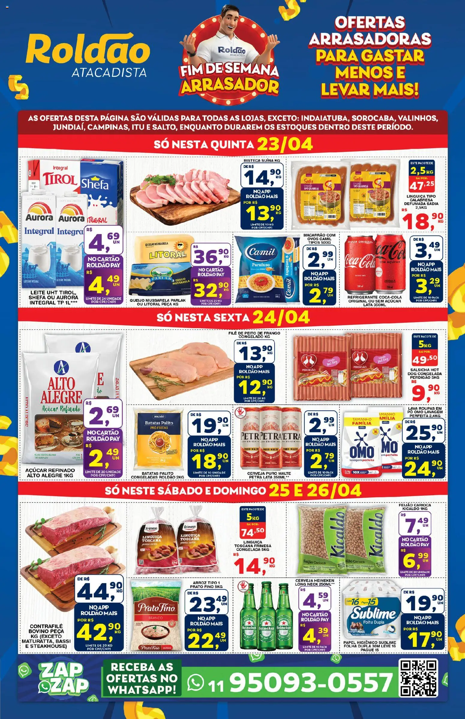 Roldão - Ofertas da semana - página 1- válido a partir de 23/04/2026
