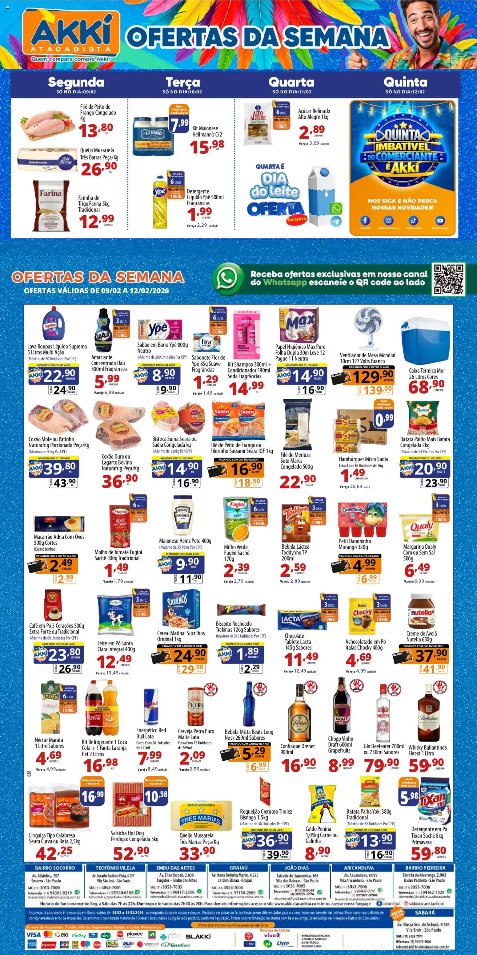Akki Atacadista - Ofertas da semana - página 1- válido a partir de 09/02/2026
