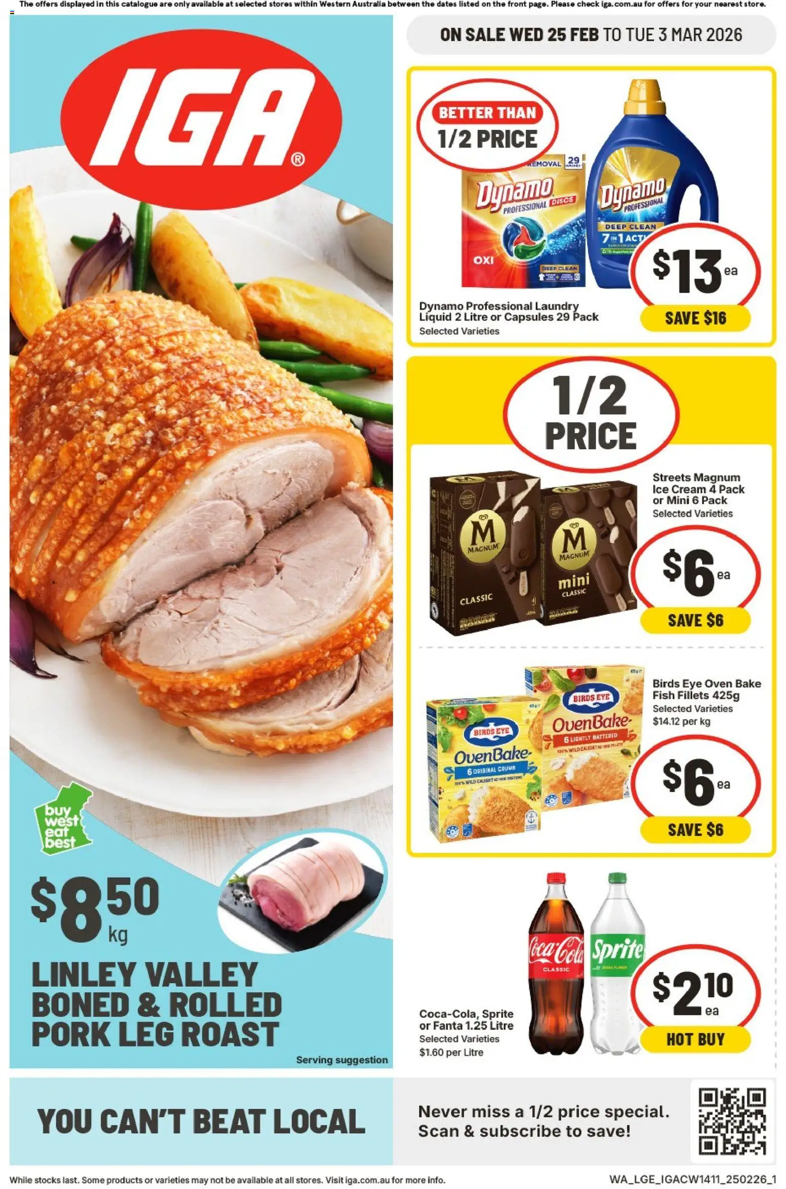 IGA Catalogue WA - page 1- valid from 25/02/2026