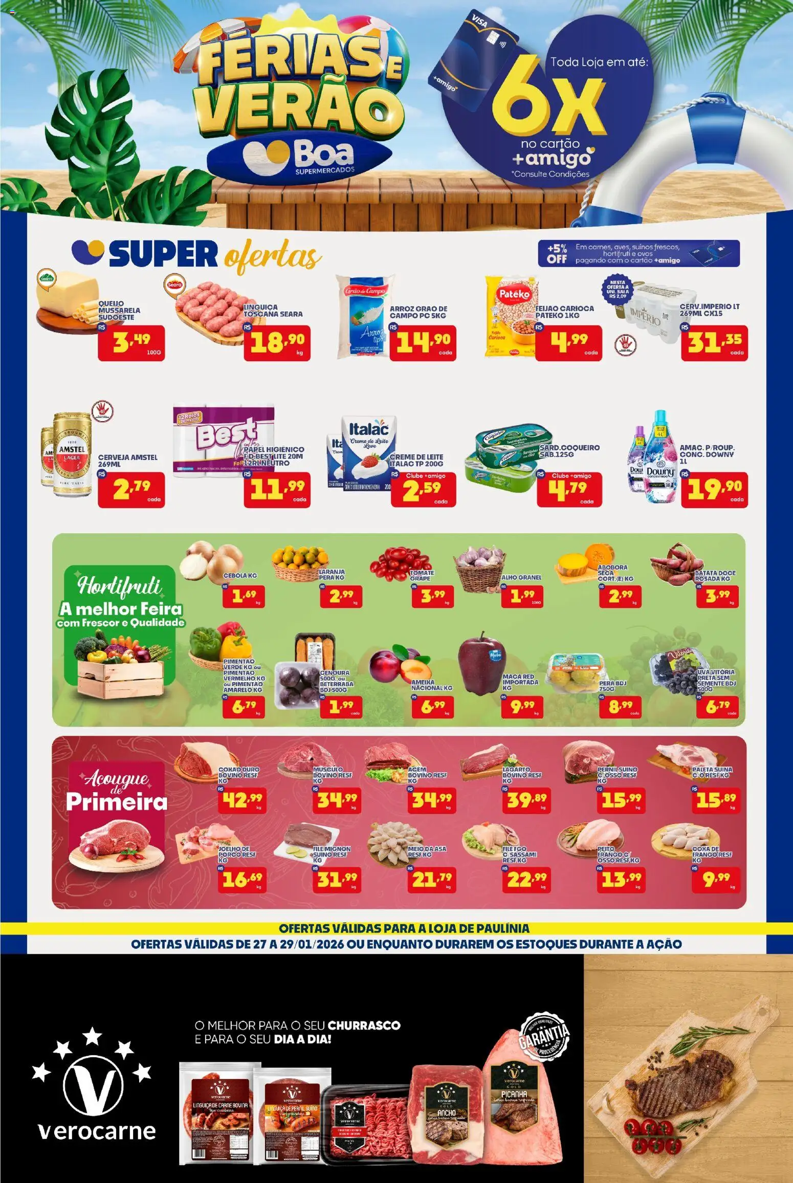 Boa Supermercados - Ofertas da semana - página 1- válido a partir de 27/01/2026
