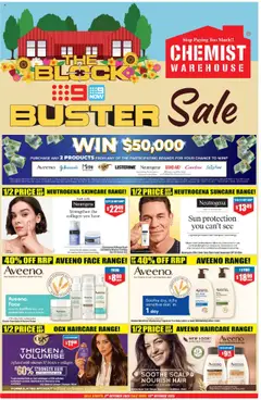 Chemist Warehouse catalogue preview - valid from 02/10/2025