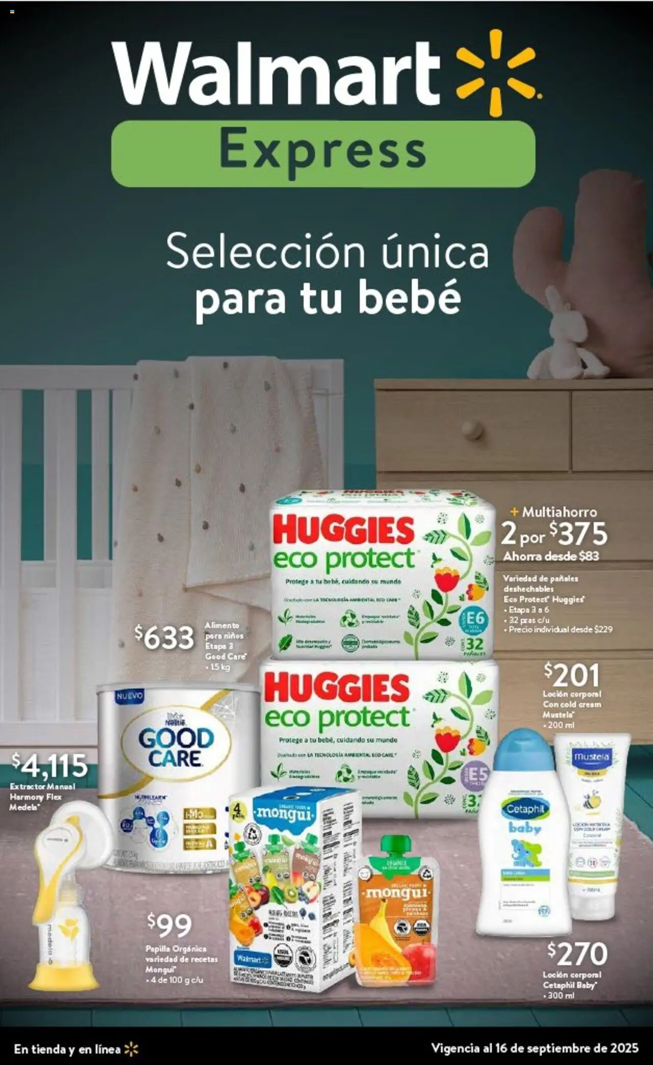 Walmart Express - Folleto Bebé - página 1- válido desde 04/09/2025