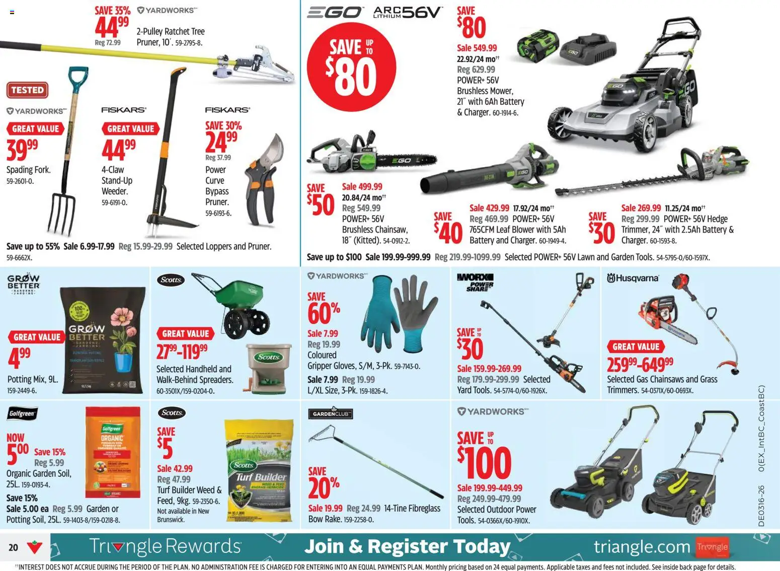 Canadian Tire weekly flyer - page 20- valid from Apr 16, 2026