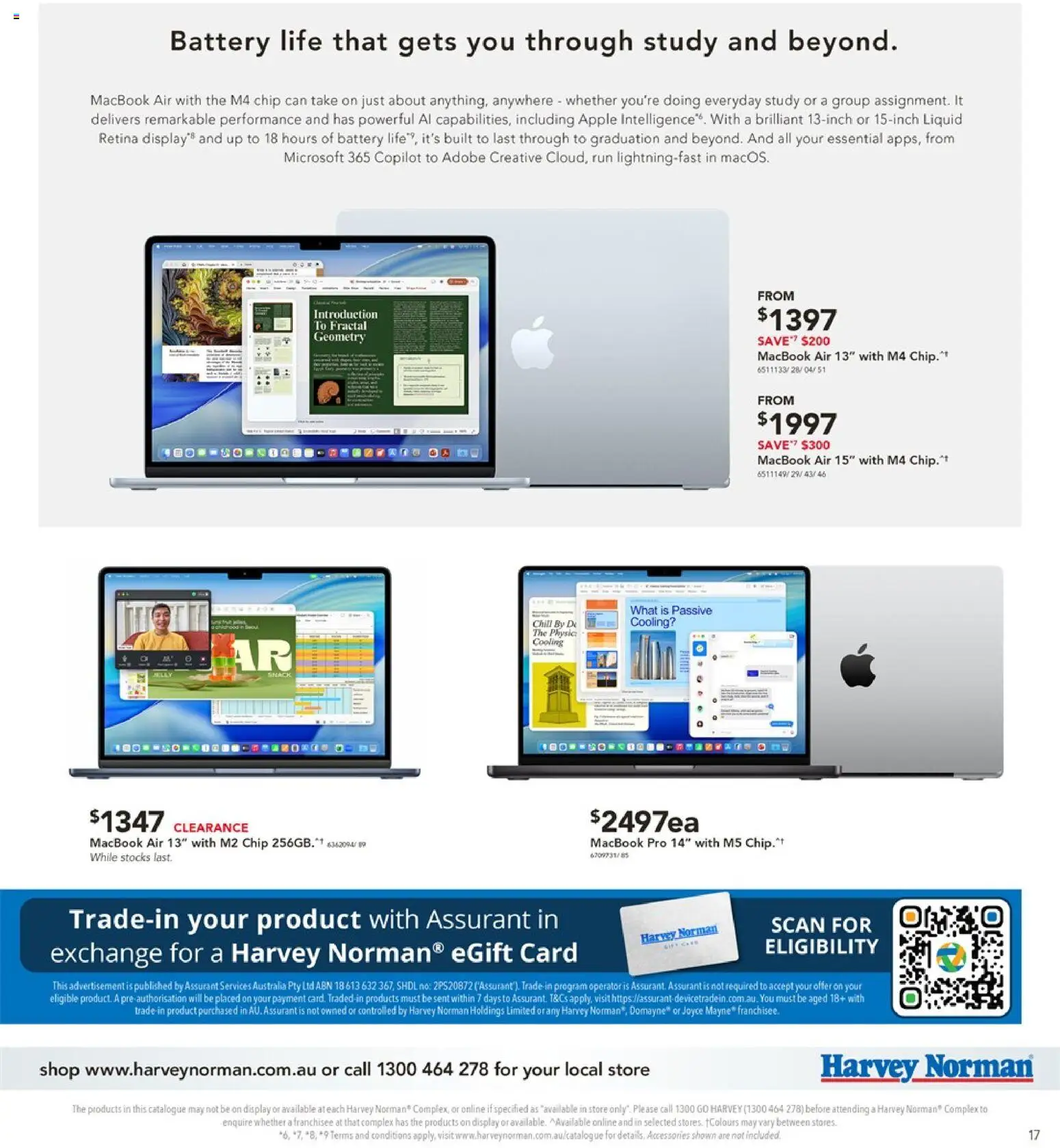 Harvey Norman  Catalogue  - page 17- valid from 14/01/2026