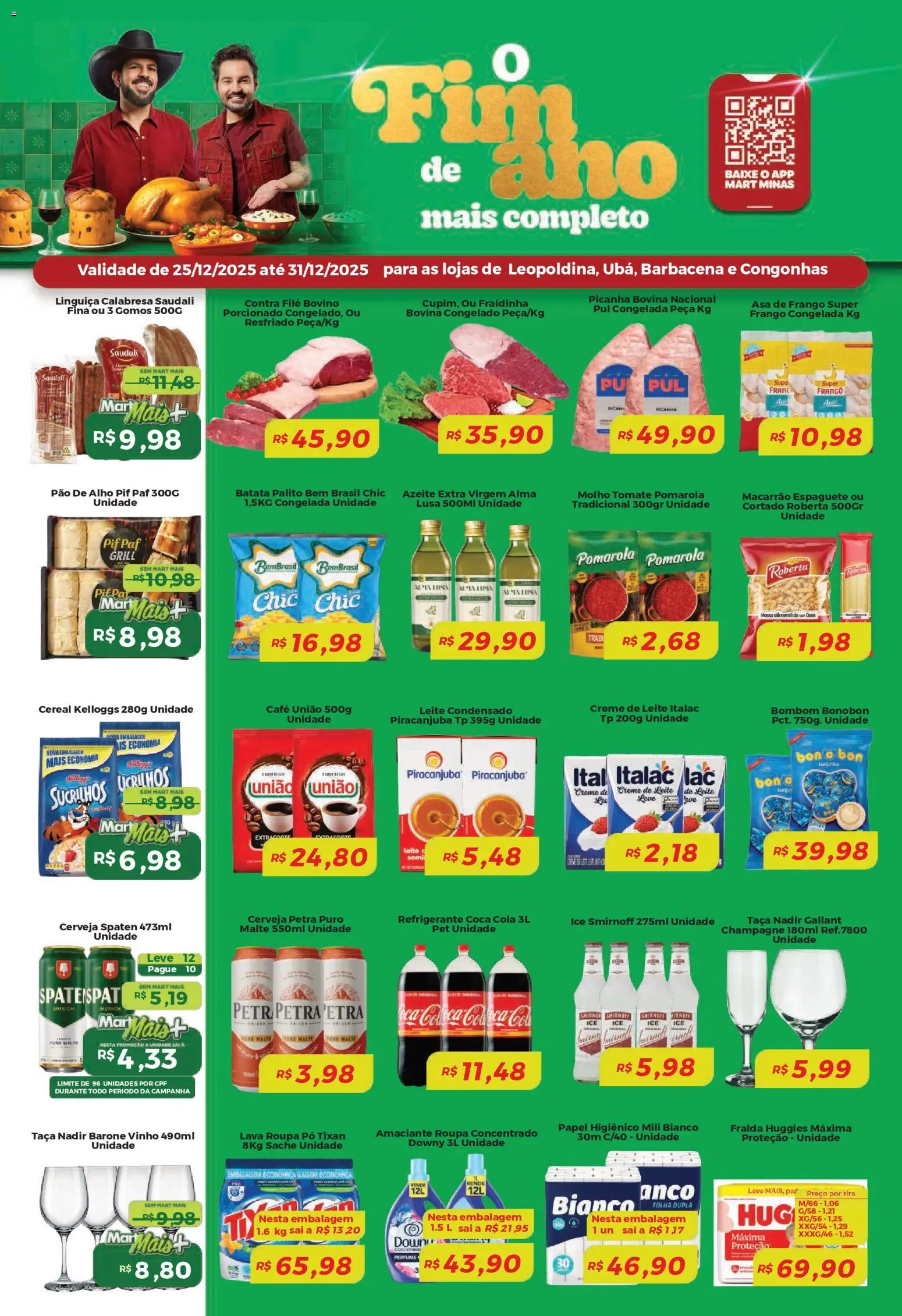 Mart Minas - Ofertas da semana - página 1- válido a partir de 25/12/2025
