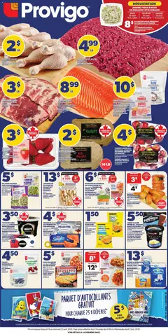 Preview Provigo weekly flyer / circulaire valid from Apr 16, 2026