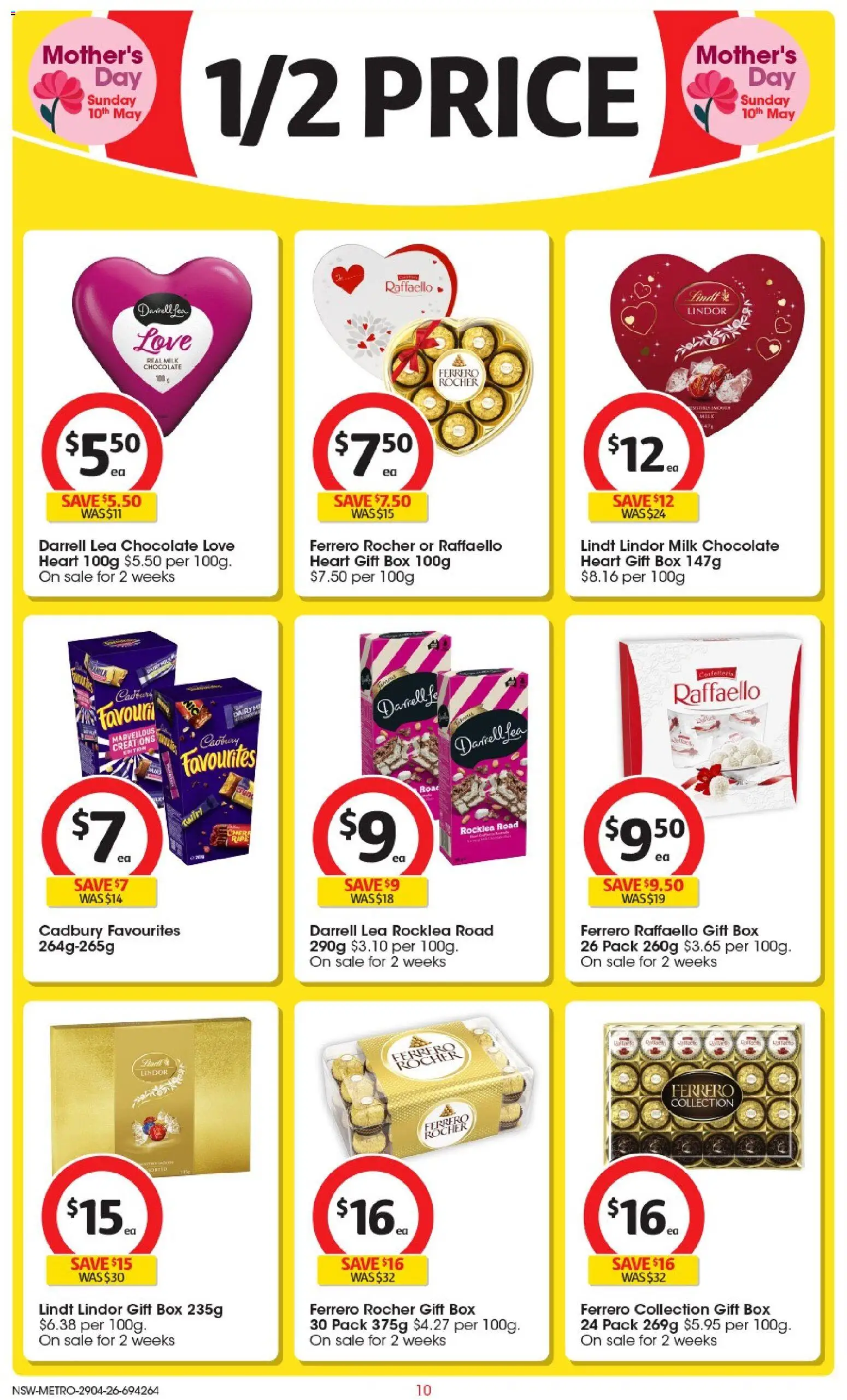 Coles catalogue  - page 10- valid from 29/04/2026