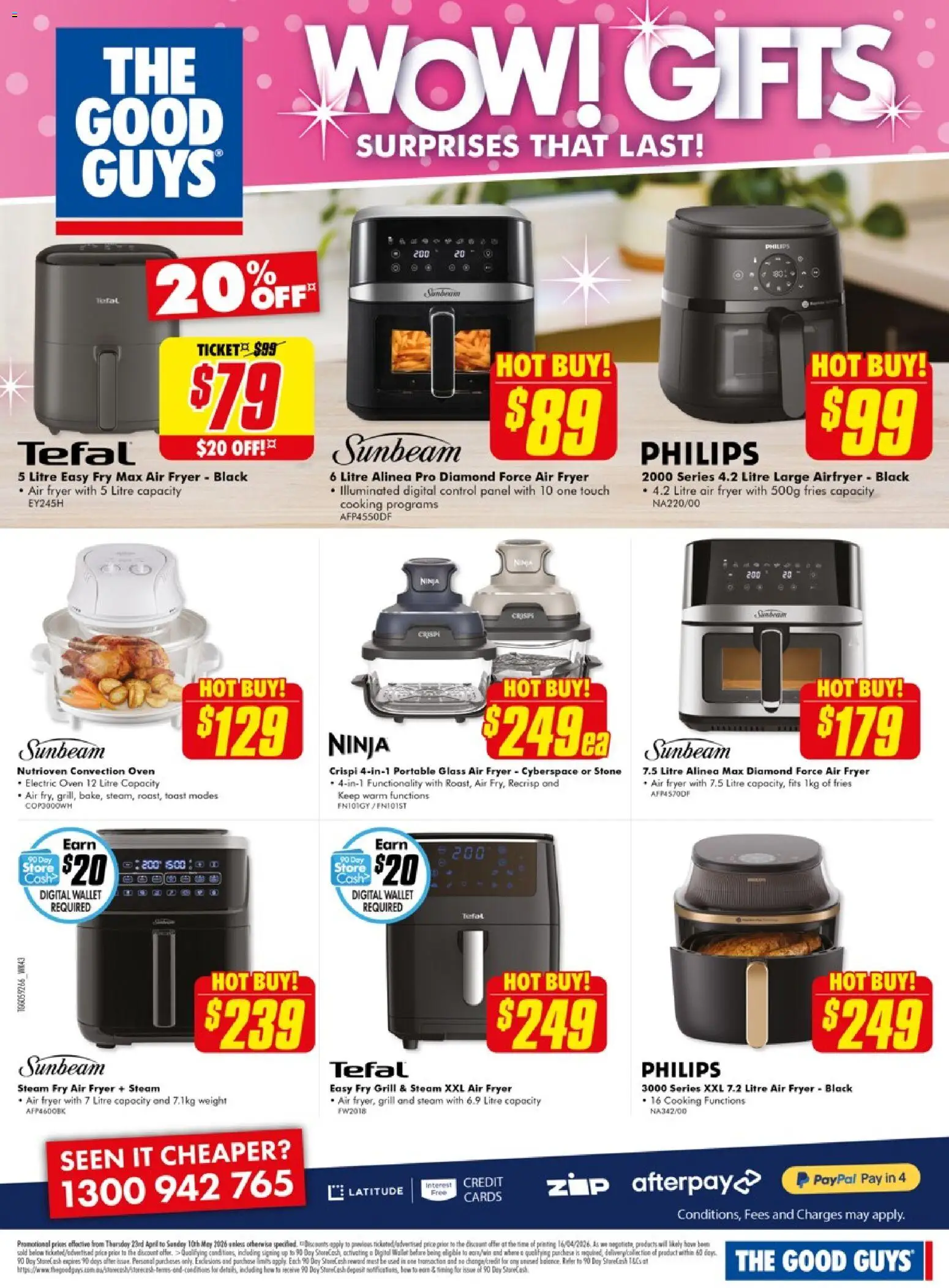 The Good Guys catalogue  - page 12- valid from 22/04/2026