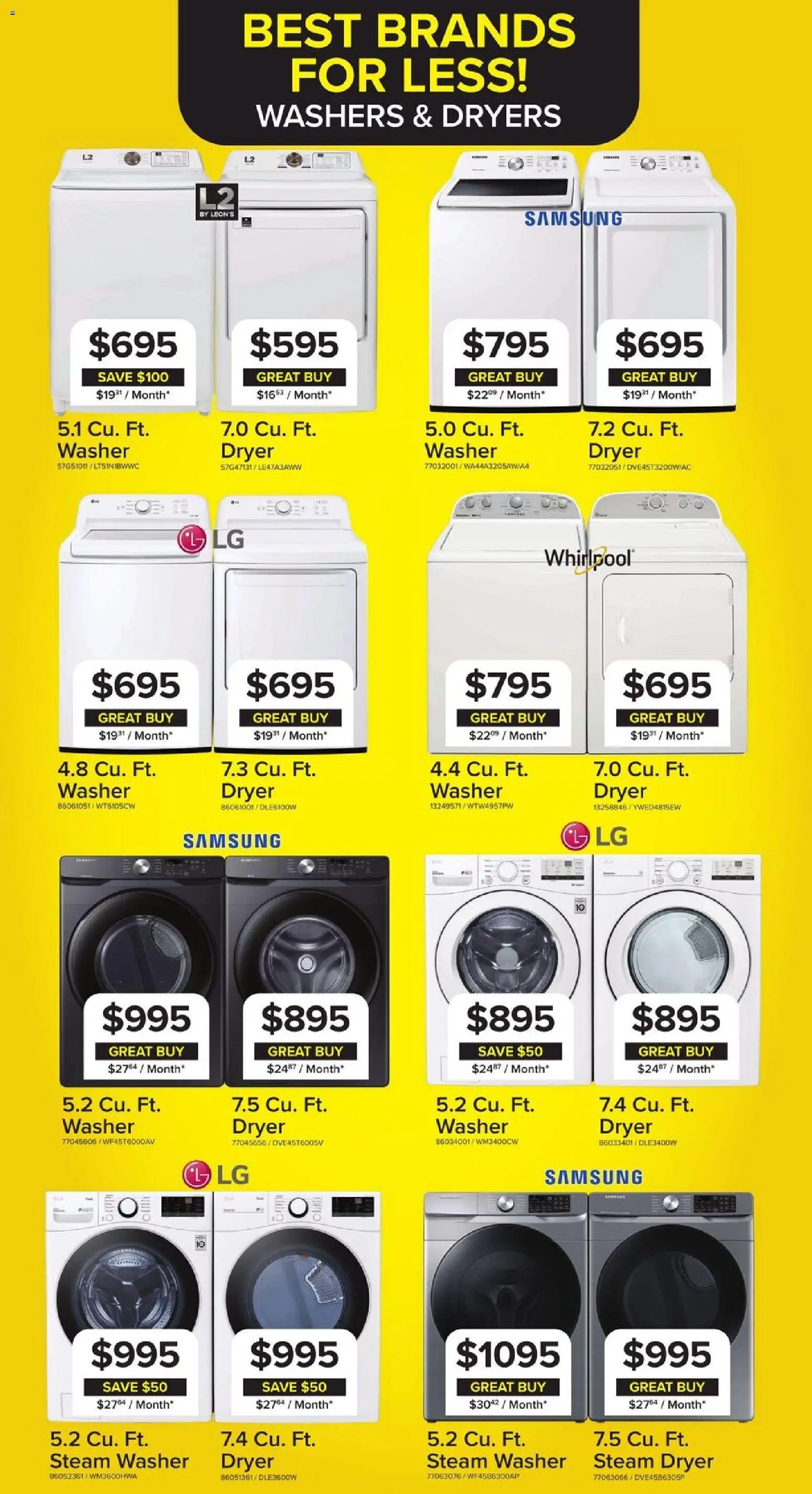 Leon's - Best brands for less - page 7- valid from Jan 8, 2026