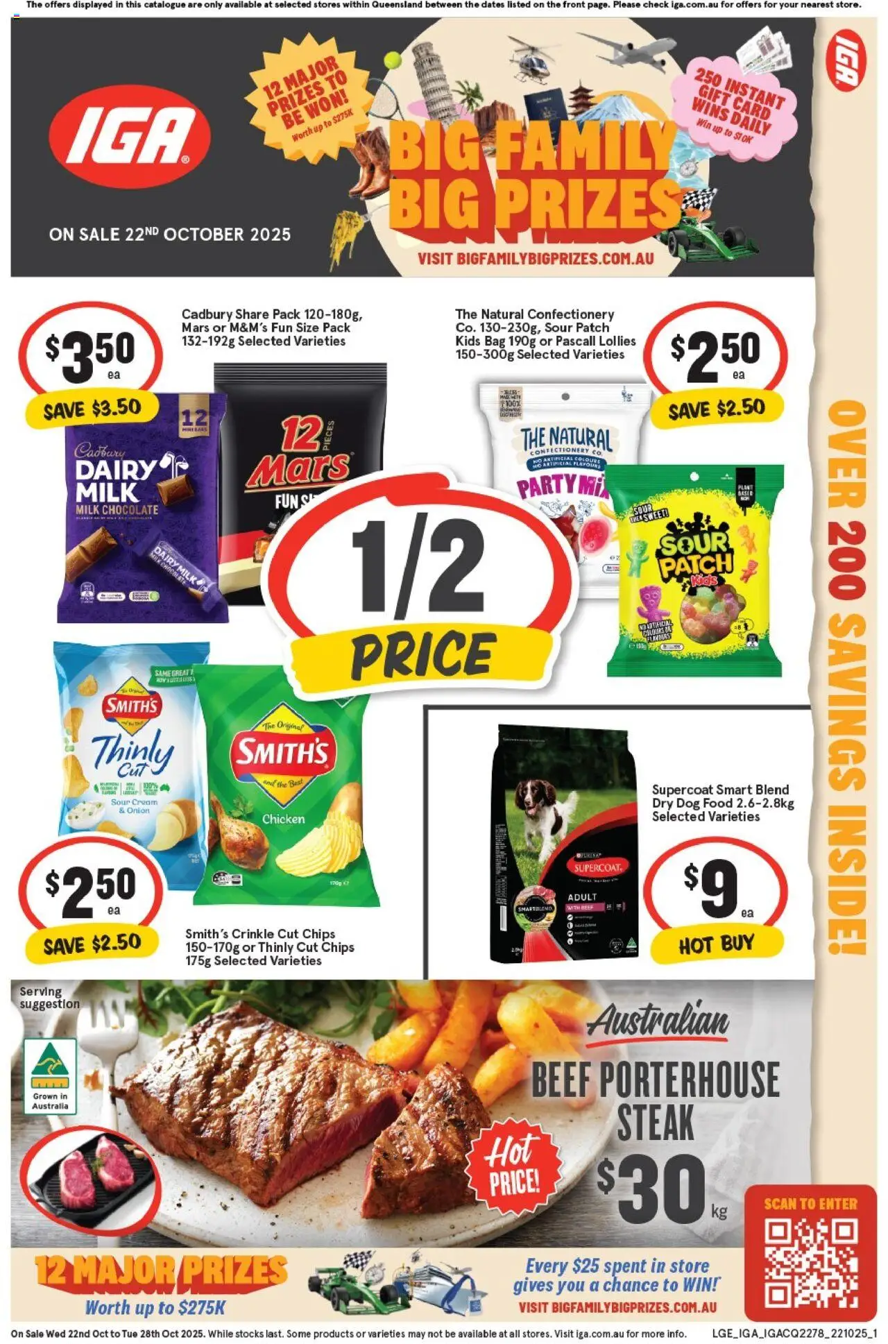 IGA Catalogue QLD - page 1- valid from 22/10/2025
