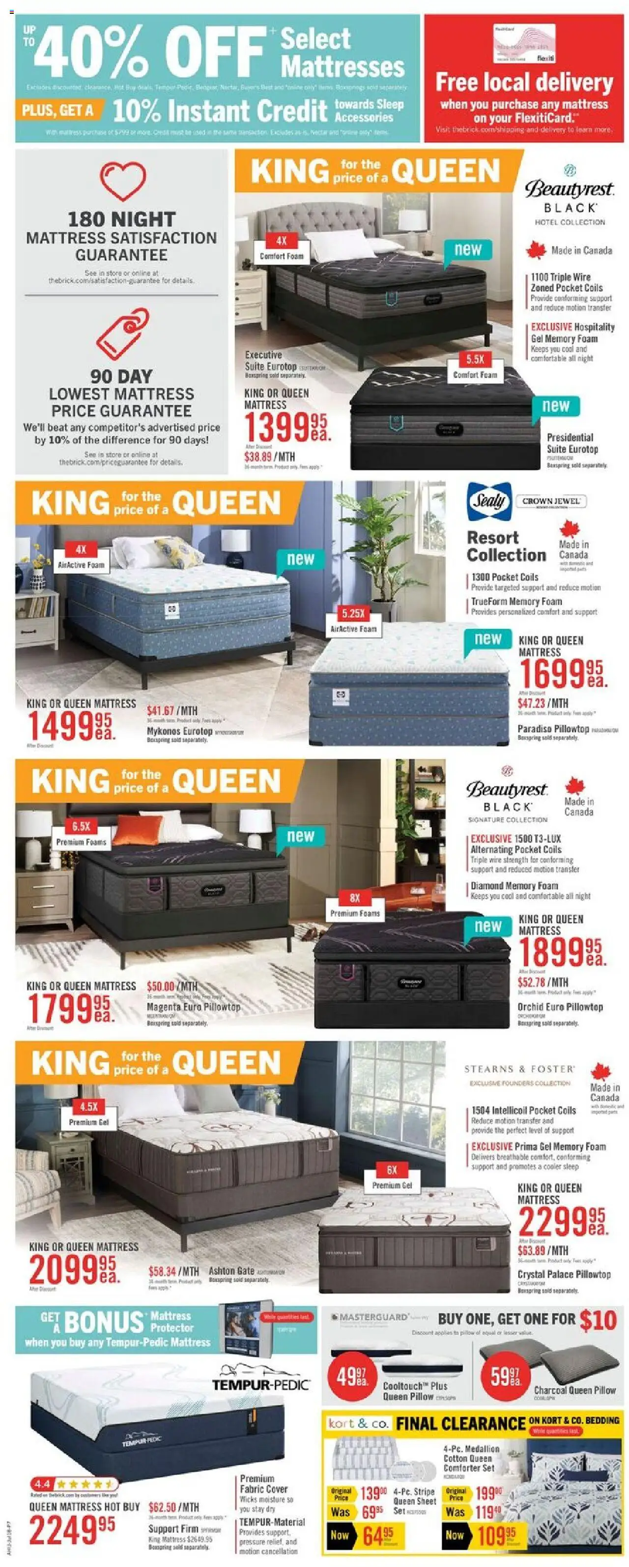 The Brick weekly flyer / circulaire - page 16- valid from Jul 17, 2025