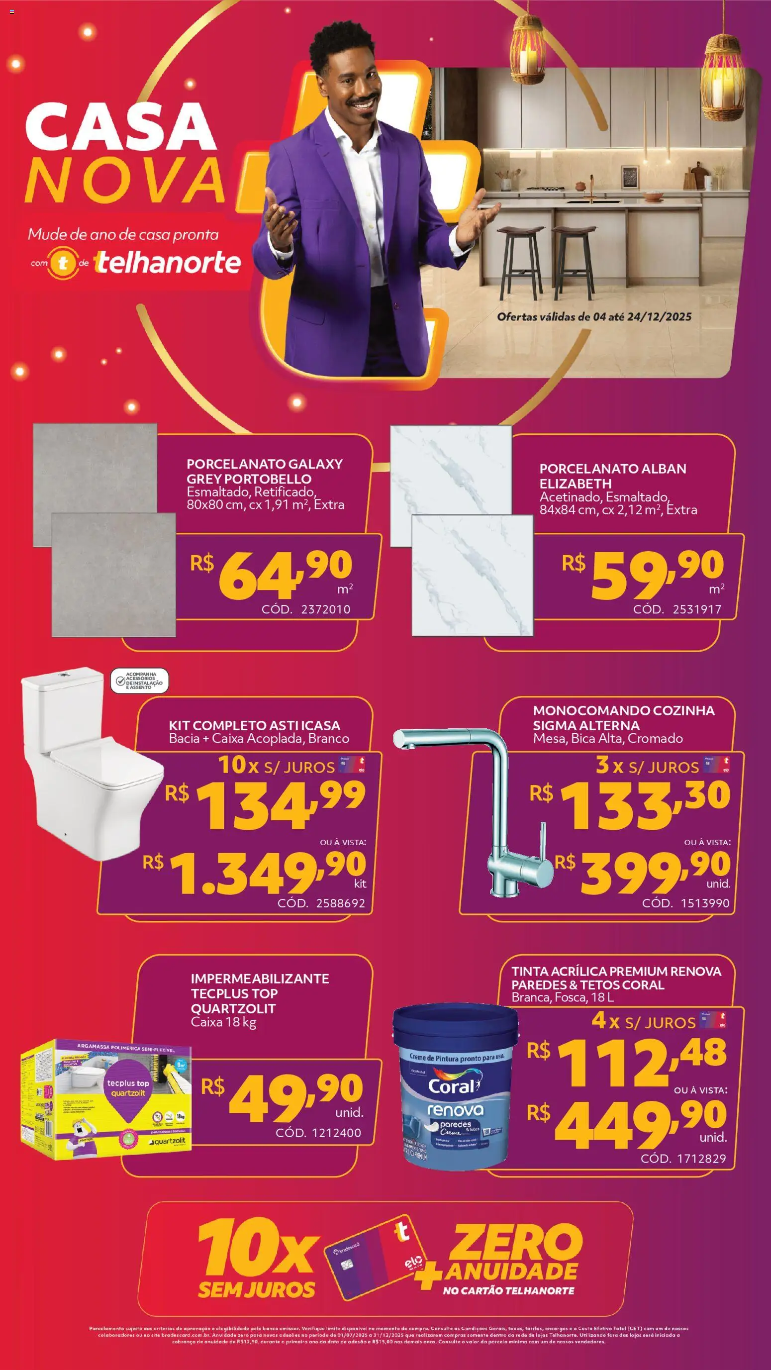 Telhanorte - Ofertas atuais - página 1- válido a partir de 04/12/2025
