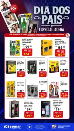 Pré-visualização Semar Supermercado - Ofertas Adega válida a partir de 04/08/2025