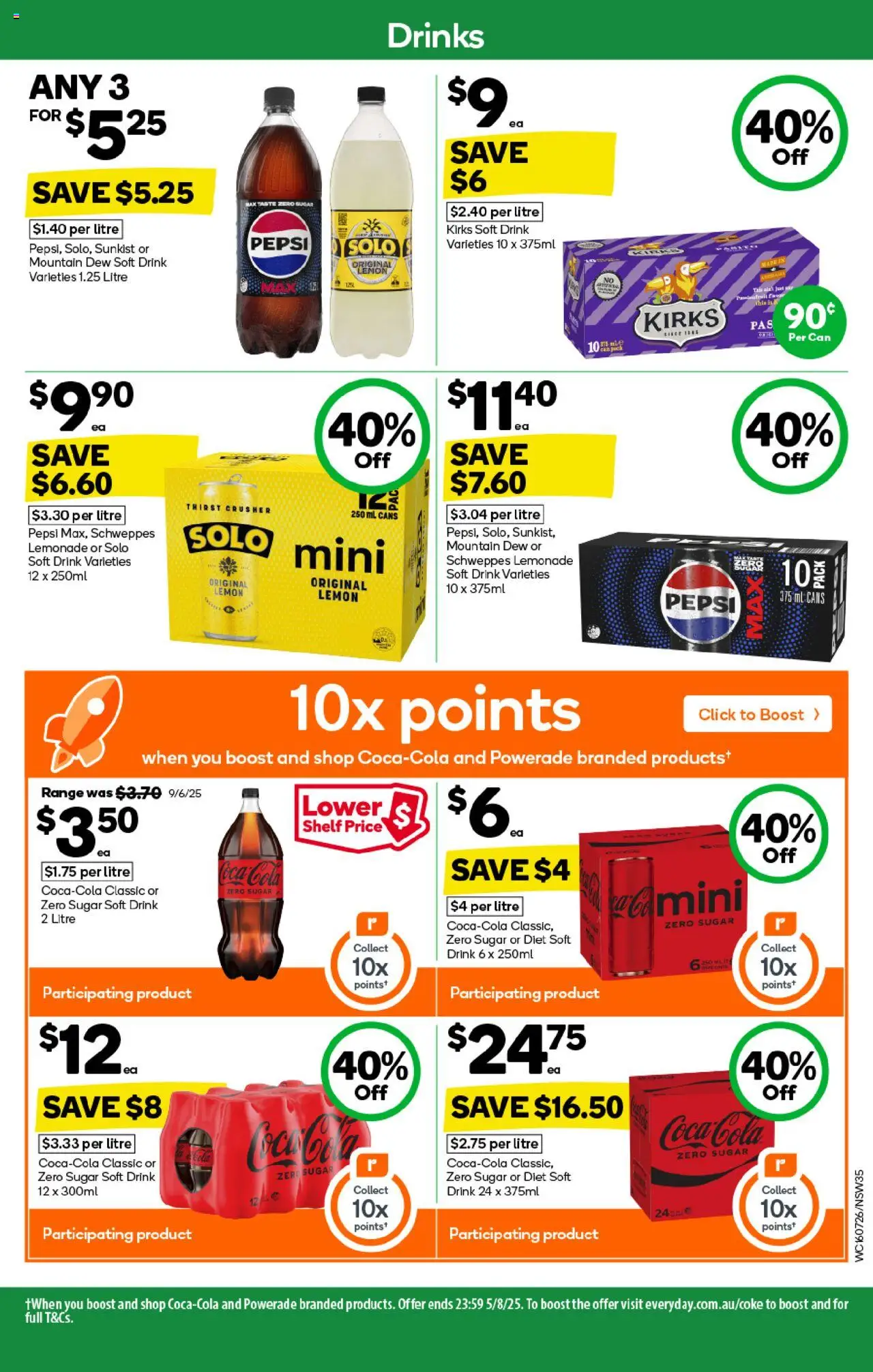 Weekly catalogue Woolworths NSW 16/07 - page 35- valid from 16/07/2025