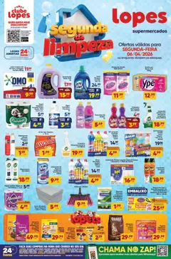 Pré-visualização Lopes Supermercados - Ofertas da semana válida a partir de 06/04/2026