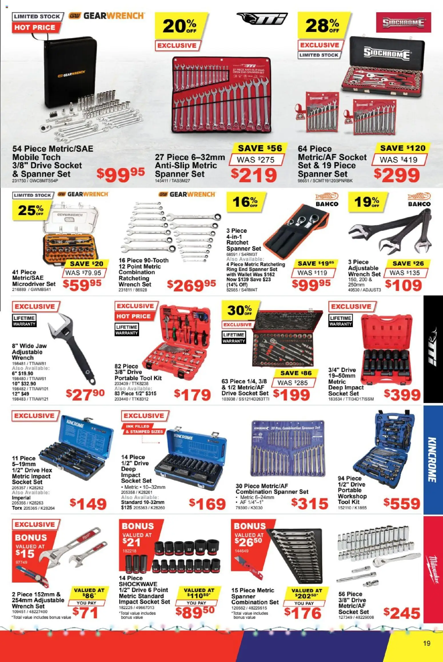 Total Tools Catalogue - page 17- valid from 02/12/2025