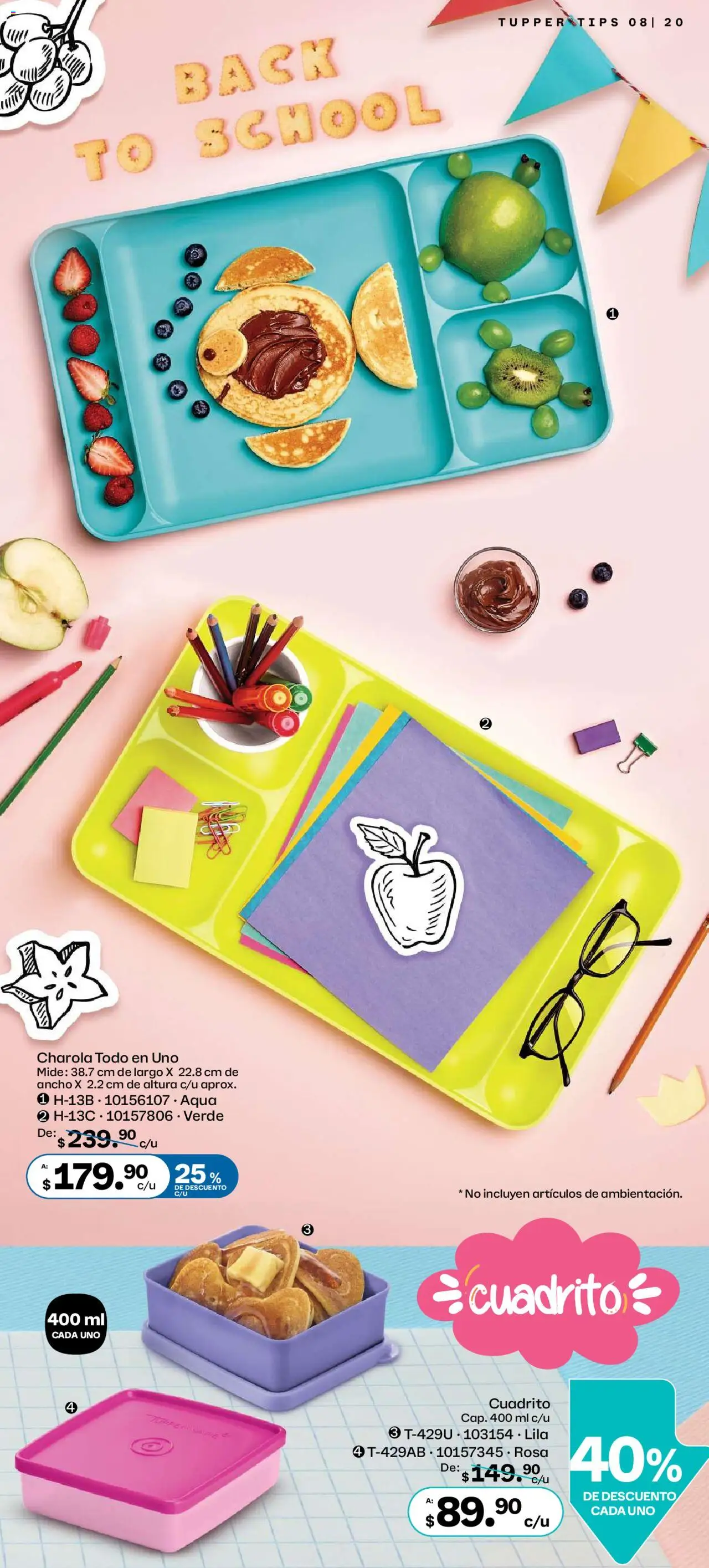 Tupperware catálogo - página 20- válido desde 14/07/2025