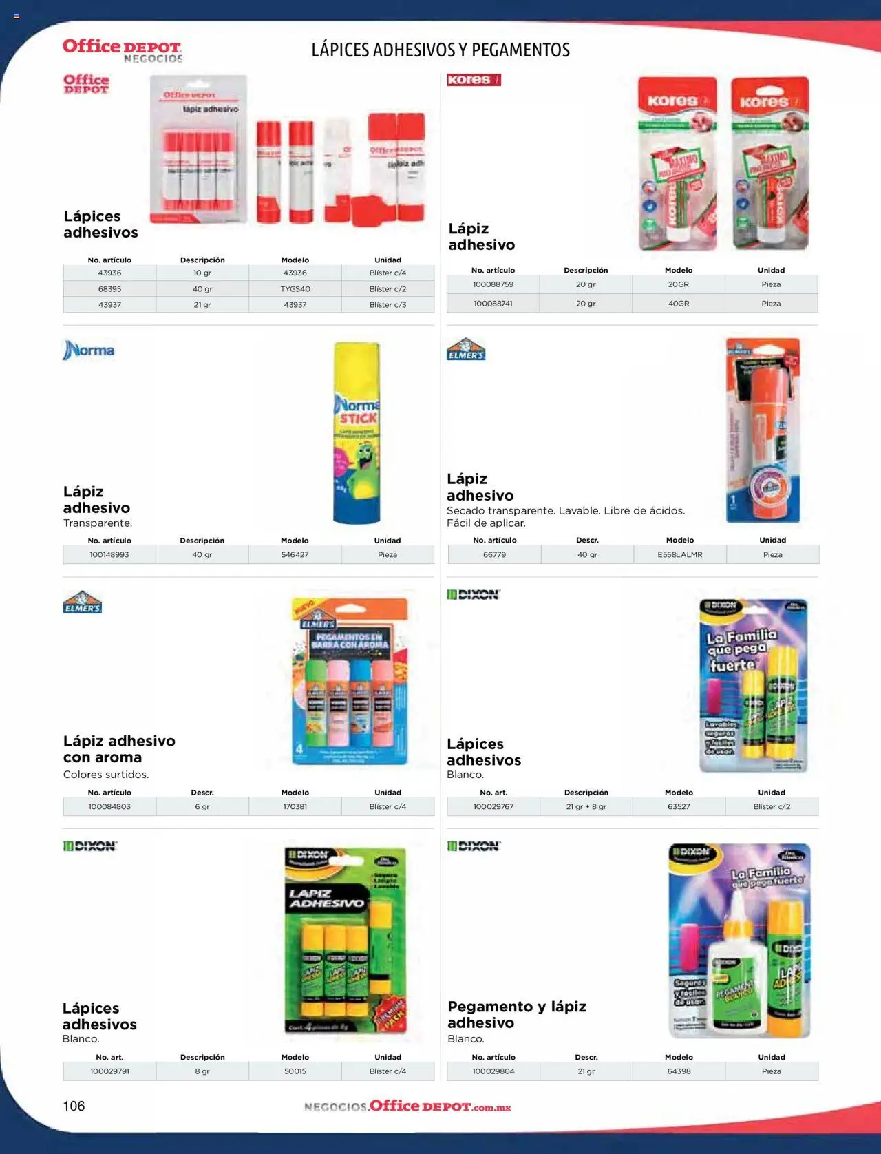 Office Depot catálogo 2025 - página 108- válido desde 09/01/2025