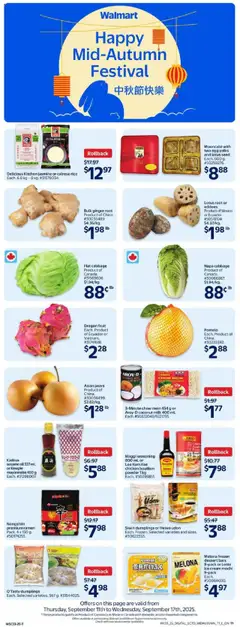 Preview Walmart - Grocery Flyer valid from Sep 11, 2025