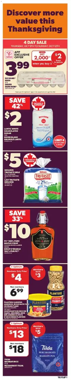 Preview Independent Grocer weekly flyer / circulaire valid from Oct 9, 2025
