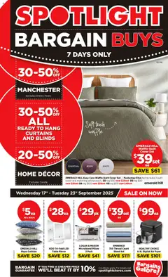 Spotlight catalogue preview - valid from 17/09/2025