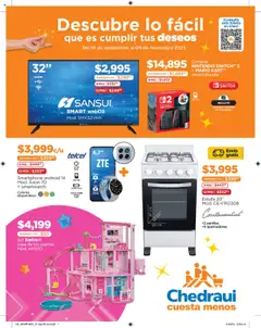 Chedraui - Promociones Cuesta Menos Cumplir Tus Deseos válido desde 01/09/2025