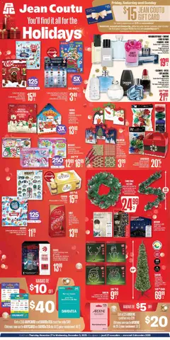 Preview Jean Coutu - Christmas Booklet valid from Nov 27, 2025