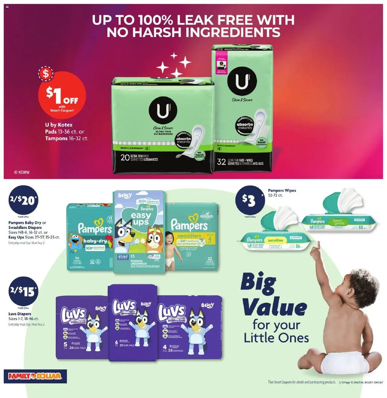 Family Dollar Weekly Ad - page 8- valid from 07/13/2025