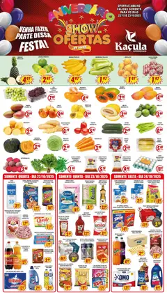 Pré-visualização Kaçula - Ofertas Aniversário válida a partir de 22/10/2025