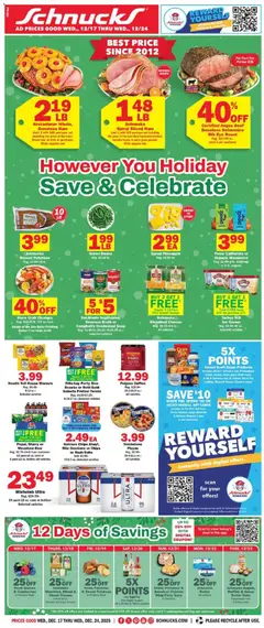 Preview Schnucks Weekly Ad valid from 12/17/2025