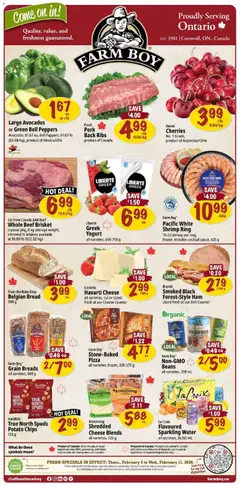 Preview Farm Boy weekly flyer / circulaire valid from Feb 5, 2026