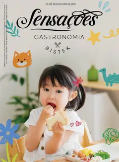 Pré-visualização Bistek Supermercados - Ofertas Sensações Gastronomia válida a partir de 01/10/2025