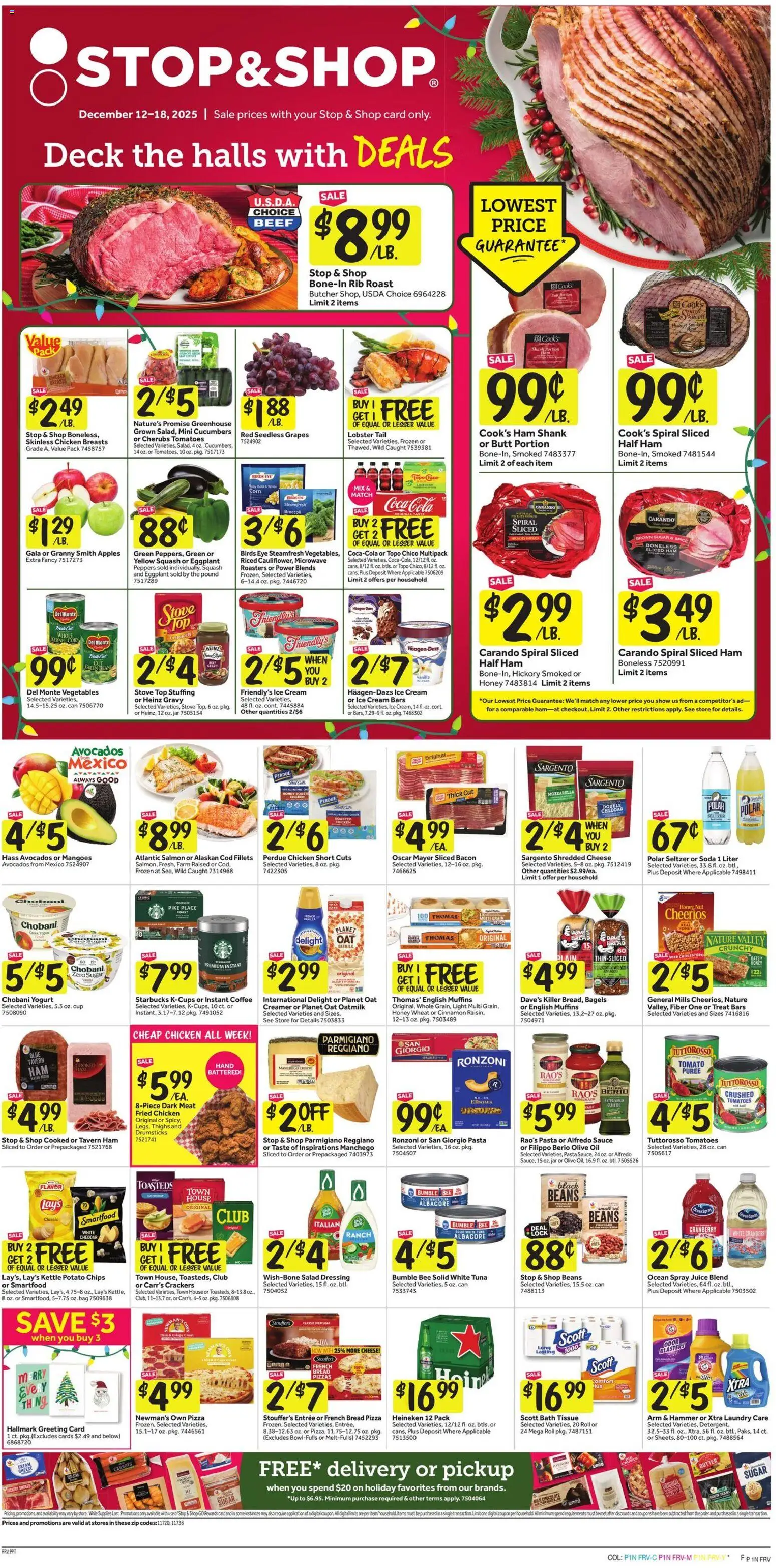 Stop & Shop Weekly Circular - NY - page 1- valid from 12/12/2025