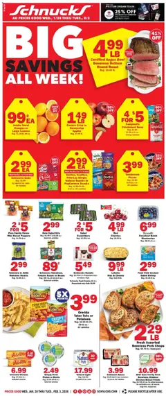Preview Schnucks Ad valid from 01/28/2026