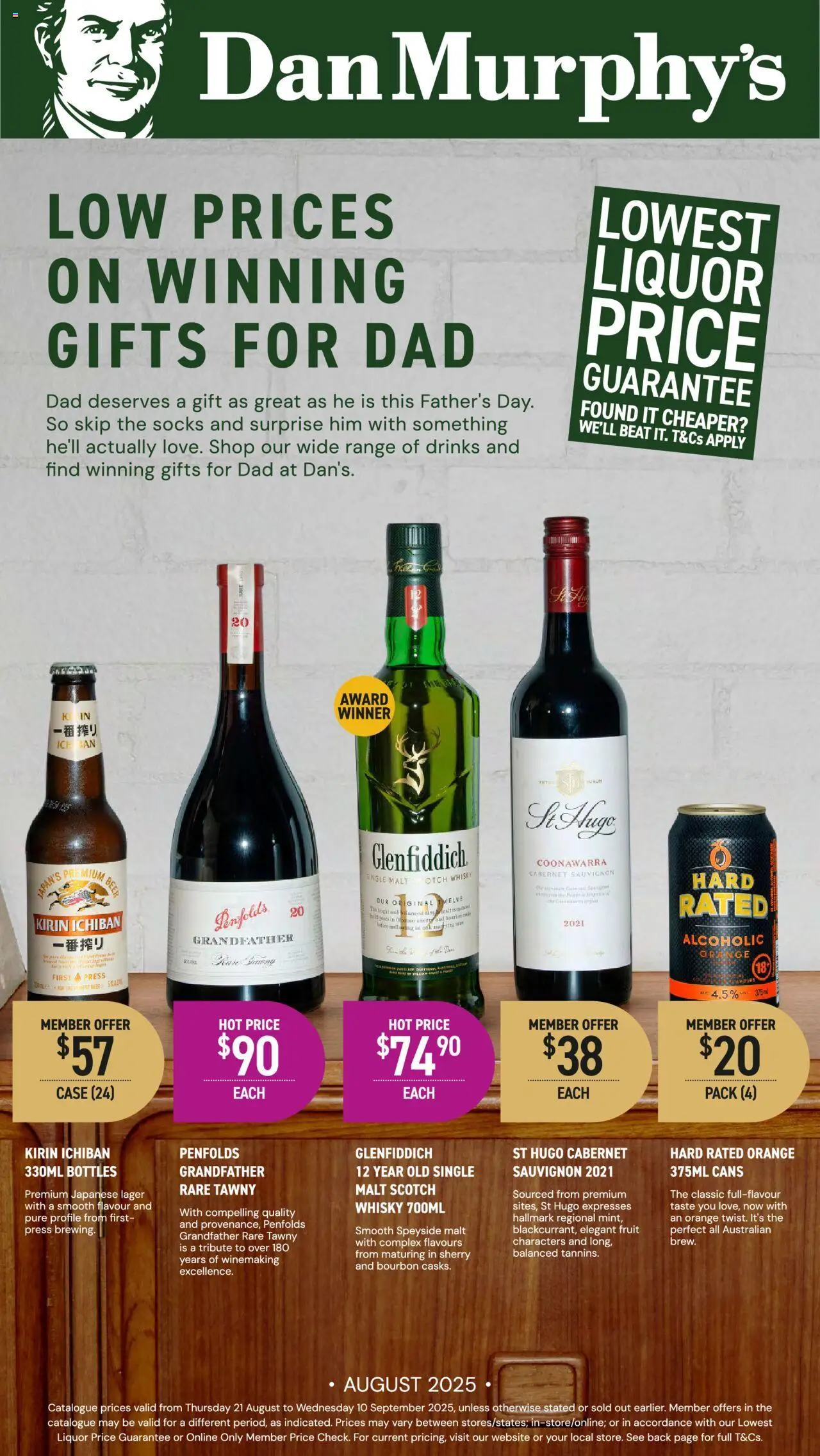 Dan Murphy's Catalogue NSW - page 1- valid from 21/08/2025