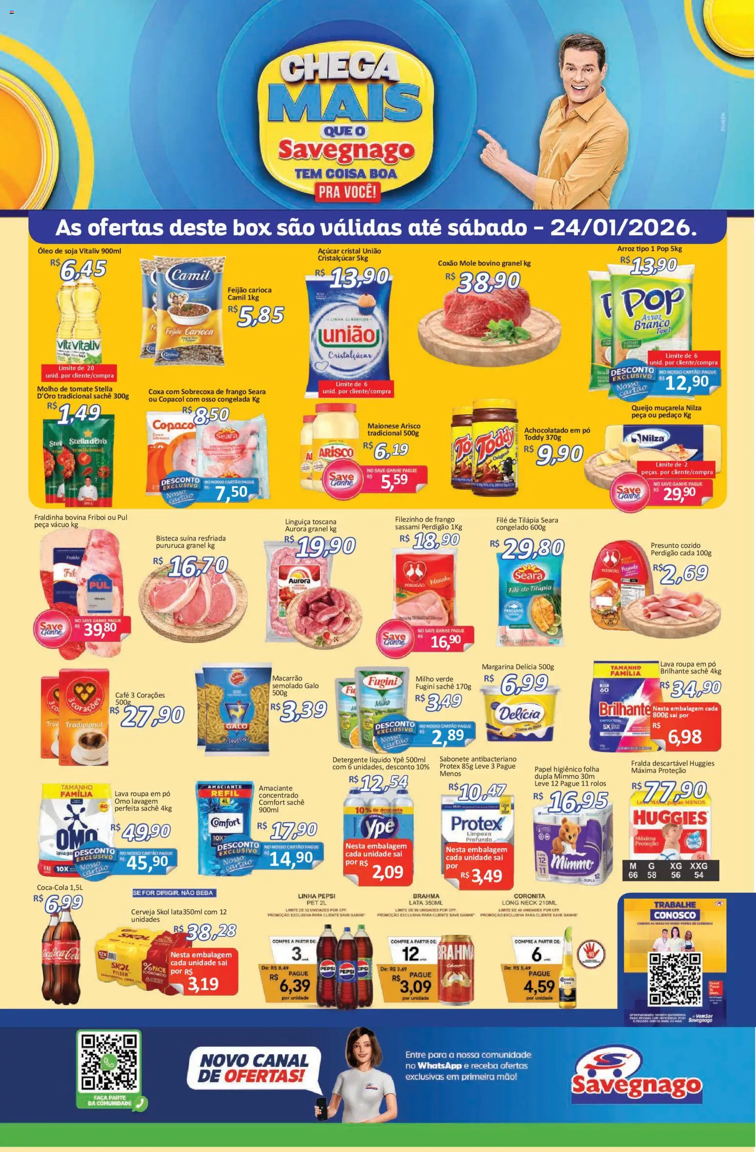 Savegnago - Ofertas da semana - página 1- válido a partir de 22/01/2026
