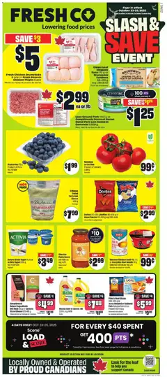Preview FreshCo weekly flyer / circulaire valid from Oct 23, 2025
