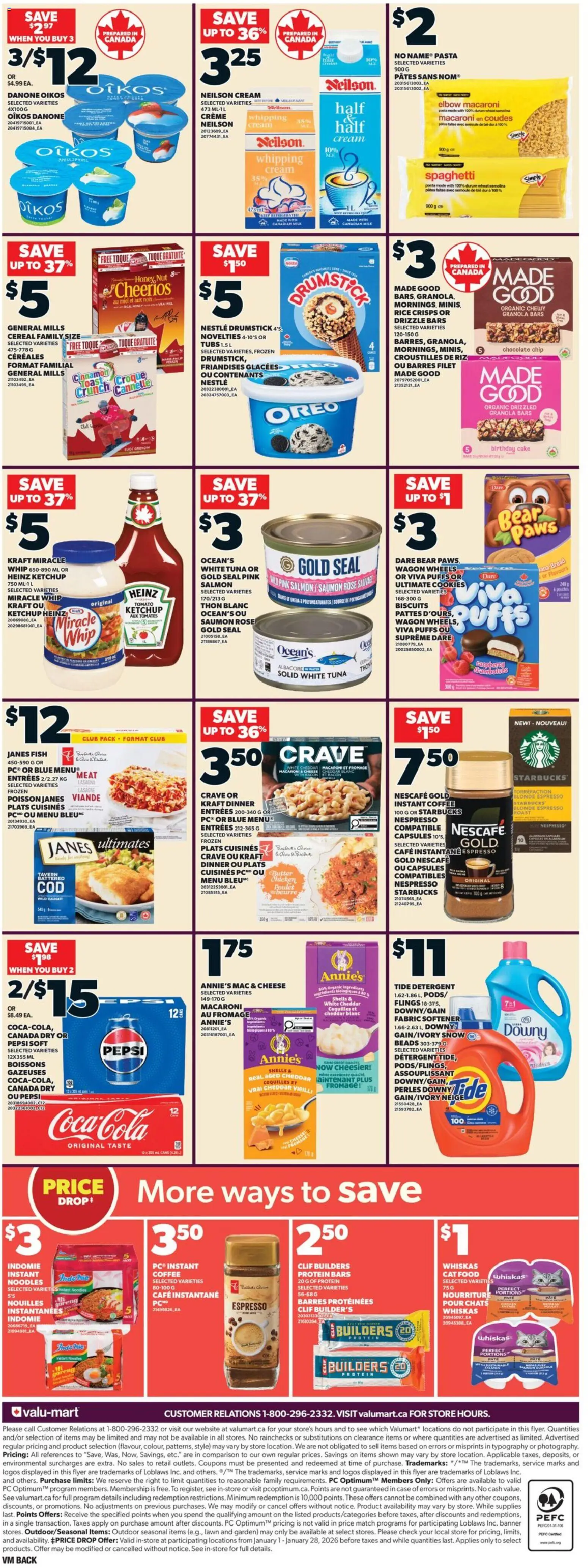 Valu Mart weekly flyer - page 2- valid from Jan 8, 2026