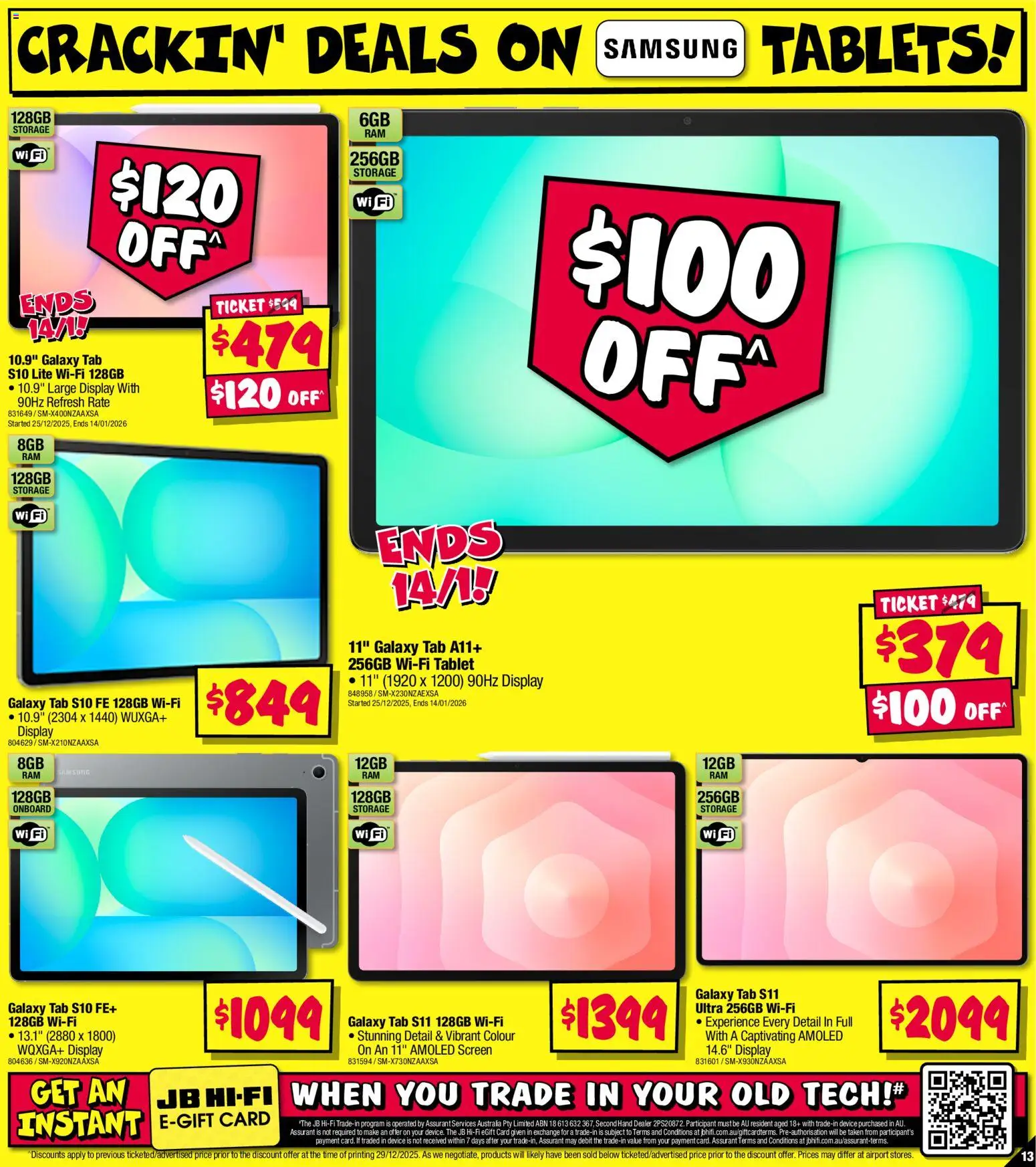 JB Hi-Fi - School time sellout on computers - page 13- valid from 08/01/2026