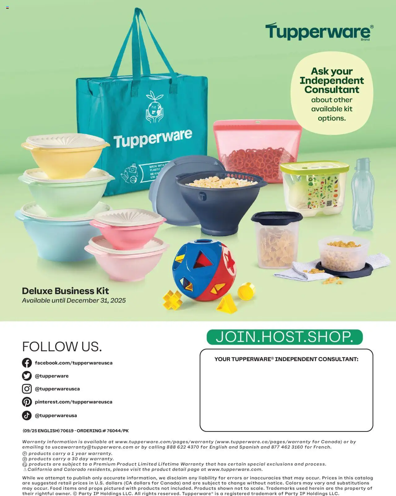 Tupperware - Fall 2025 Catalog - page 20- valid from Sep 1, 2025