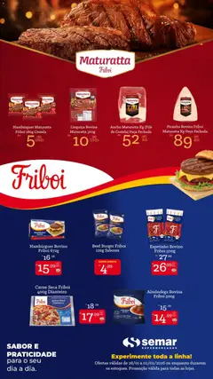 Pré-visualização Semar Supermercado - Ofertas Friboi válida a partir de 28/01/2026